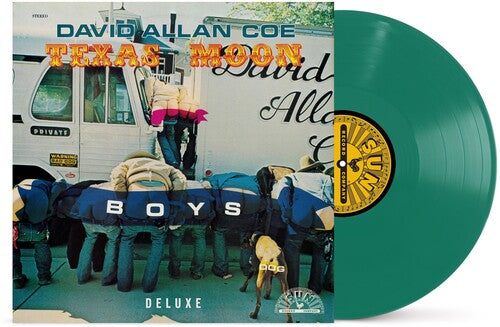 David Allan Coe - (PRESALE 8/21/26) Texas Moon (DLX GREEN VINYL LP SUN 2026) | - COUNTRY *NEW/COLOR*