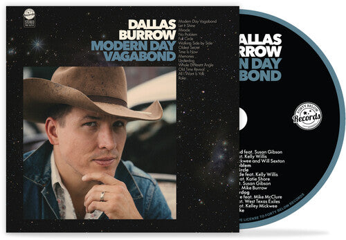 Dallas Burrow - (PRESALE 9/25/26) Modern Day Vagabond (CD) | NEW - COUNTRY *NEW*