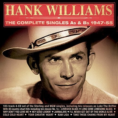 Hank Williams - Complete Singles As & Bs 1947-55 (4xCD) | NEW - COUNTRY *NEW*