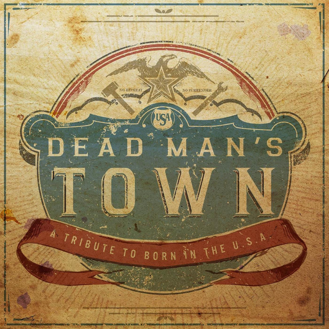 Various Artists - Dead Man's Town: A Tribute to Born in the U.S.A (RED, WHITE & BLUE VINYL) | - COUNTRY *NEW*