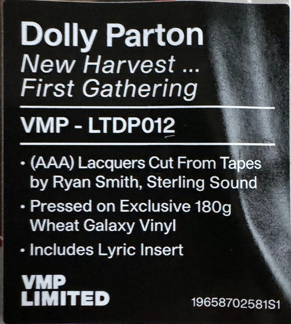 New Harvest ... First Gathering | Mint (M) Mint (M)