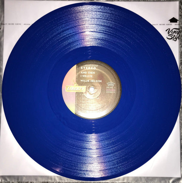 ... And Then I Wrote (TRANSLUCENT BLUE VINYL) | Mint (M) Mint (M) - COUNTRY *SEALED/COLOR*