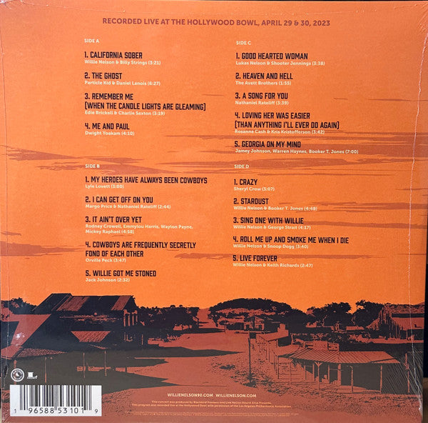 Long Story Short: Willie Nelson 90 - Live At The Hollywood Bowl Vol II | Mint (M) Mint (M)