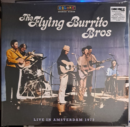 The Flying Burrito Bros Live In Amsterdam 1972 2xLP Mint (M)