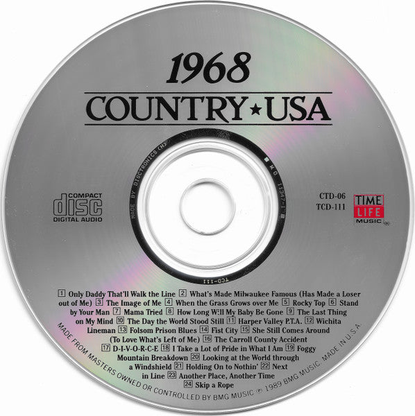 Country USA 1968 (CD) | Mint (M) Mint (M) - COUNTRY *SEALED*