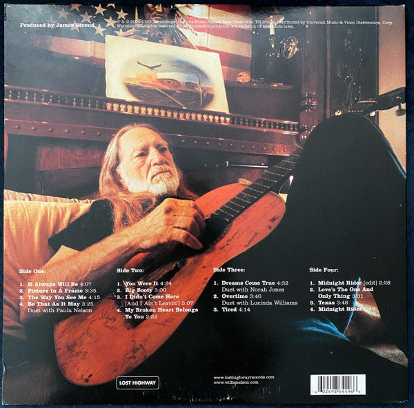 Willie Nelson - It Always Will Be (AUDIOPHILE VINYL) | Mint (M) Mint (M) - COUNTRY *SEALED*