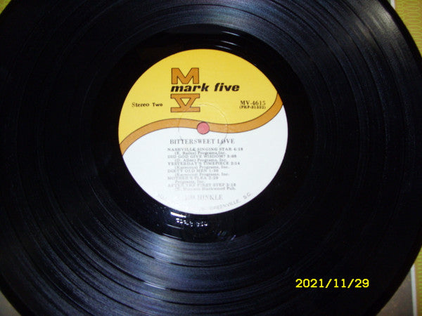 Jim Hinkle - Bittersweet Love | Mint (M) Near Mint (NM) - COUNTRY *SEALED*