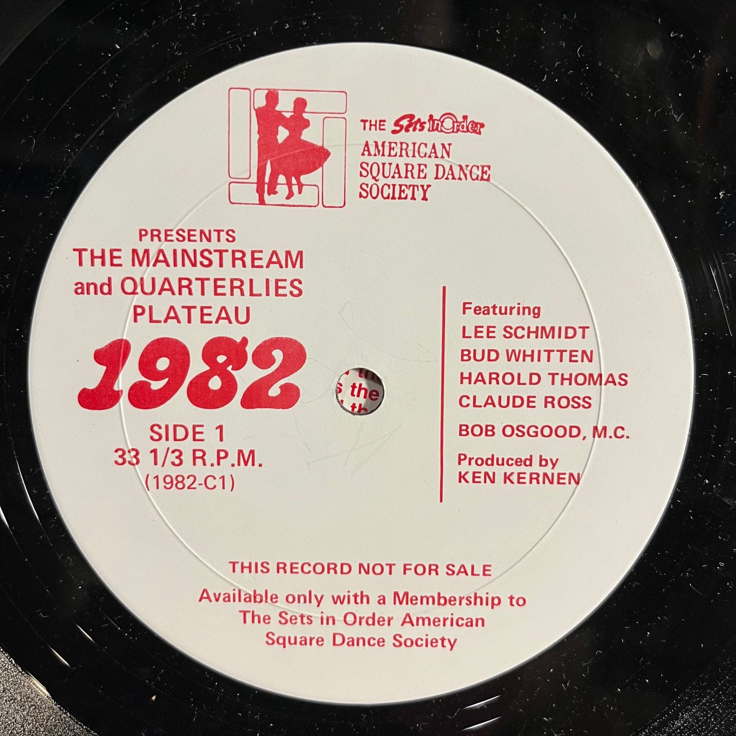 Various - The Mainstream And Quarterlies Plateau 1982 | Excellent (EX) Excellent (EX) - COUNTRY / USED *EXCELLENT+*