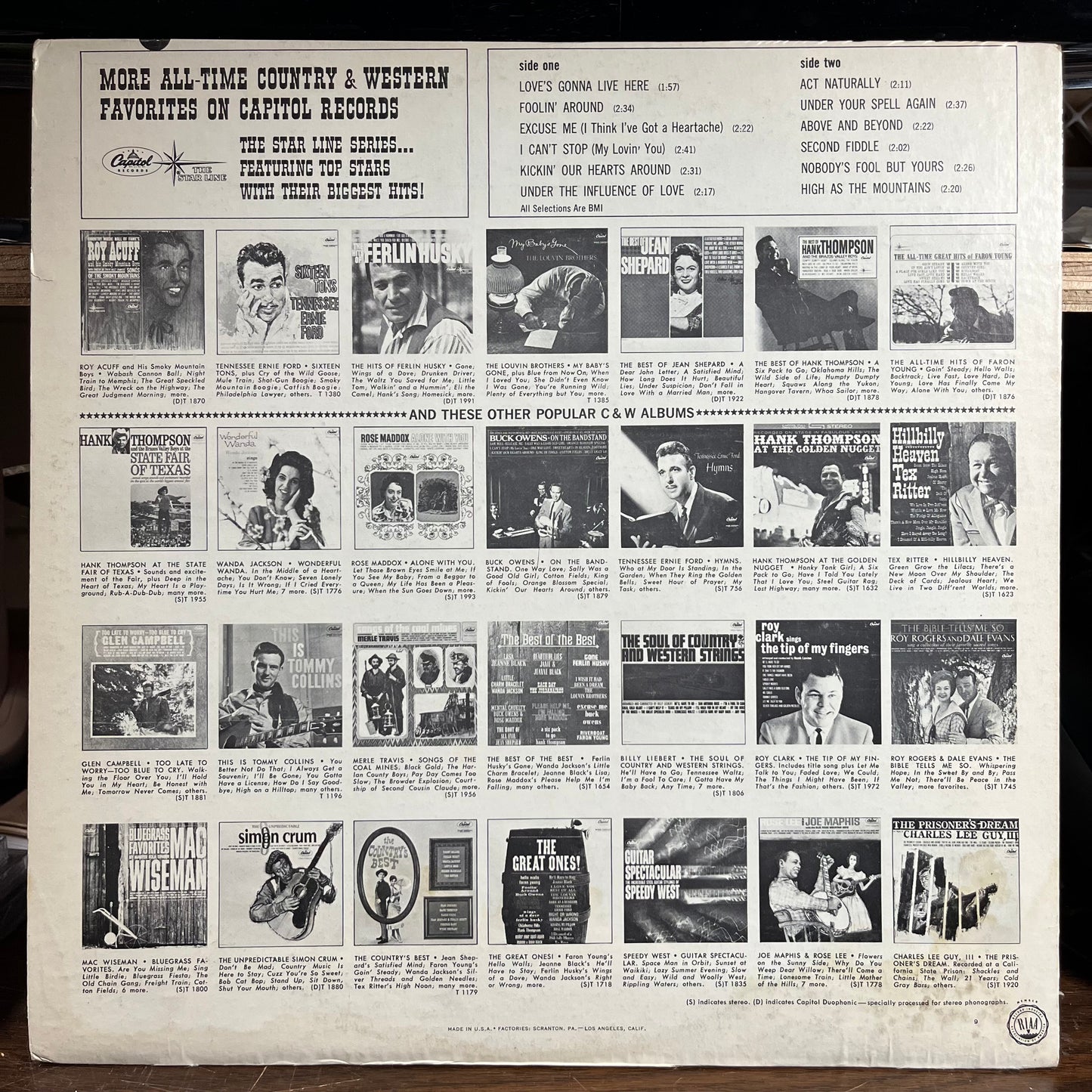 The Best Of Buck Owens (VINYL) | Excellent+ (EX+) Excellent (EX) - COUNTRY / USED *EXCELLENT+*