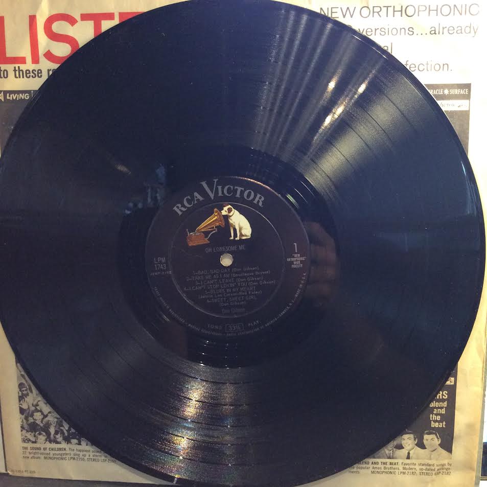 Oh Lonesome Me (VINYL) | Excellent (EX) Excellent (EX) - COUNTRY / USED *EXCELLENT*