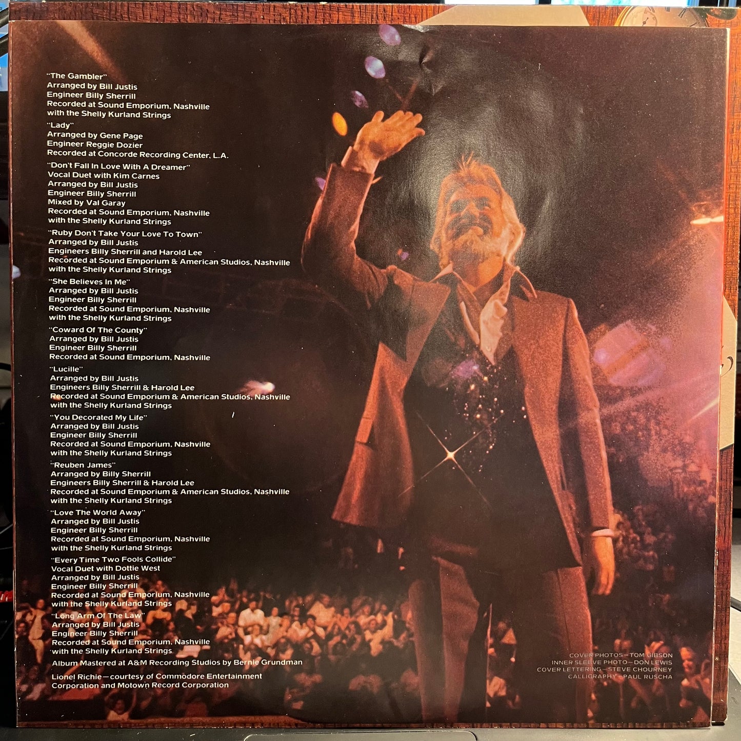 Kenny Rogers Greatest Hits *ALL DISC* LP Near Mint (NM or M-) Near Mint (NM or M-)