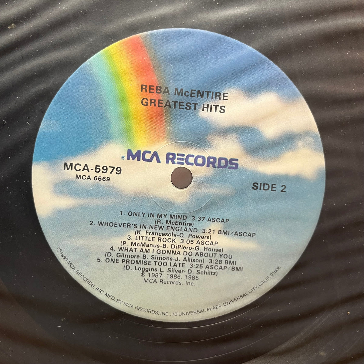 Reba McEntire - Greatest Hits (VINYL LP) | USED Near Mint (NM or M-) Near Mint (NM or M-) - COUNTRY / USED *NEAR MINT*