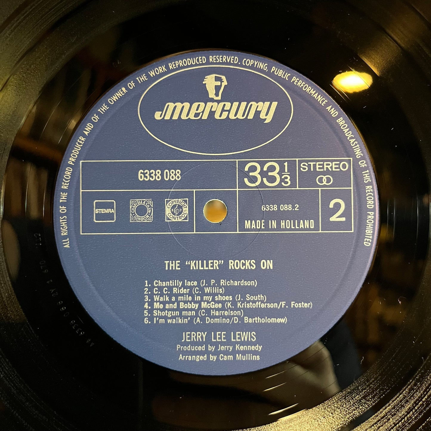 The "Killer" Rocks On (FRENCH VINYL) | Near Mint (NM) Near Mint (NM) - COUNTRY / USED *NEAR MINT*