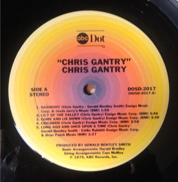 Chris Gantry (VINYL) | Near Mint (NM) Excellent+ (EX+) - COUNTRY / USED *NEAR MINT*