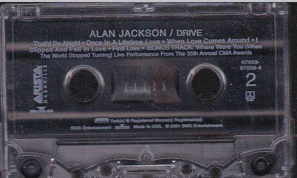 Drive (CASSETTE) | Near Mint (NM) Near Mint (NM) - COUNTRY / USED *NEAR MINT*