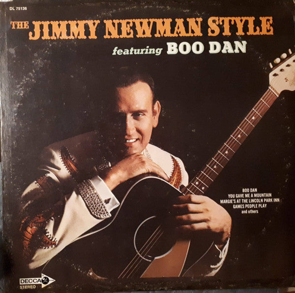 Jimmy C. Newman - The Jimmy Newman Style | Near Mint (NM) Near Mint (NM) - COUNTRY / USED *NEAR MINT*