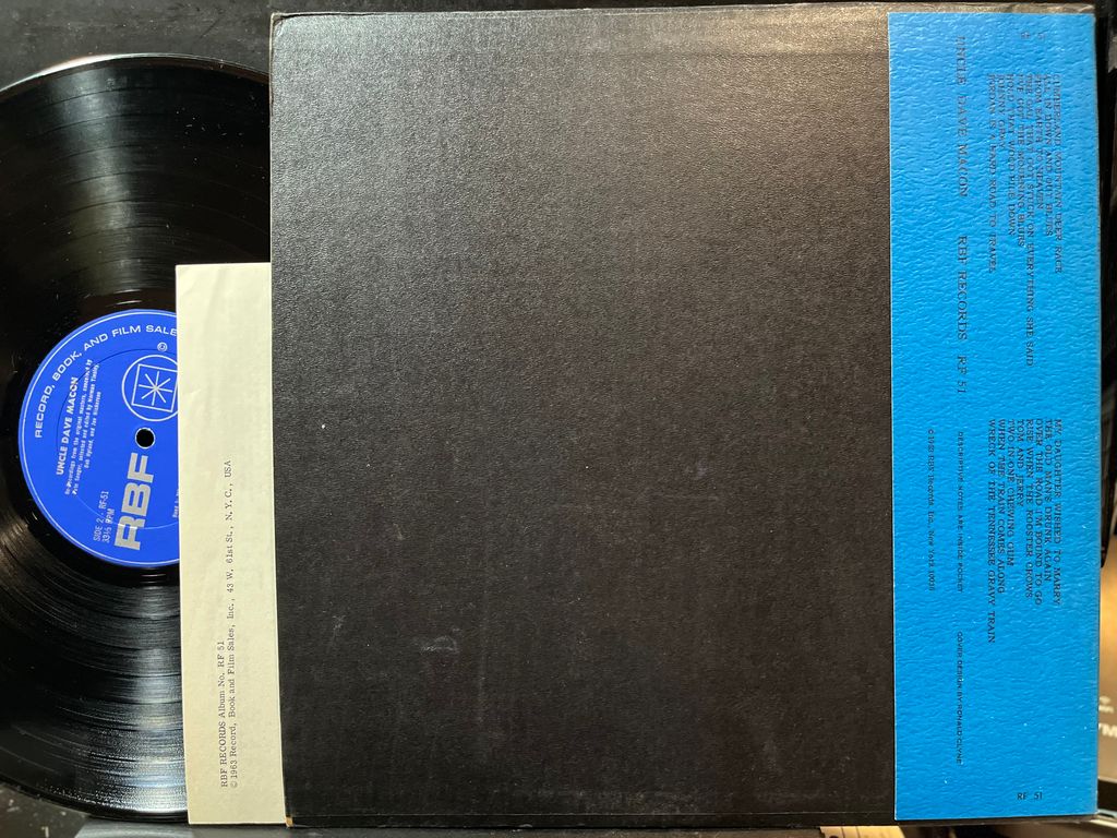 Uncle Dave Macon - Uncle Dave Macon (VINYL) | Near Mint (NM) Near Mint (NM) - COUNTRY / USED *NEAR MINT*