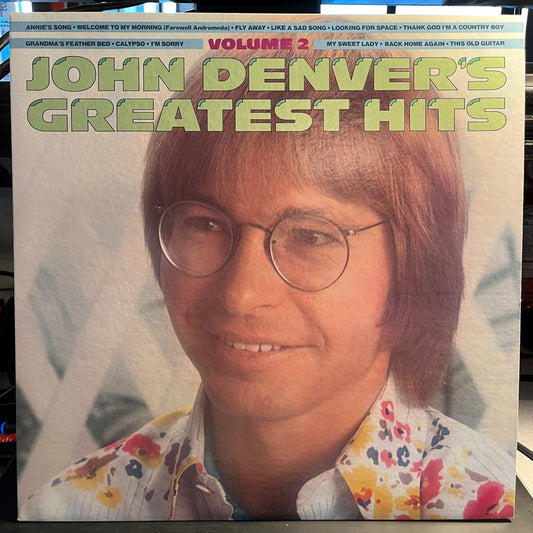John Denver John Denver's Greatest Hits, Volume 2 LP Near Mint (NM or M-) Near Mint (NM or M-)