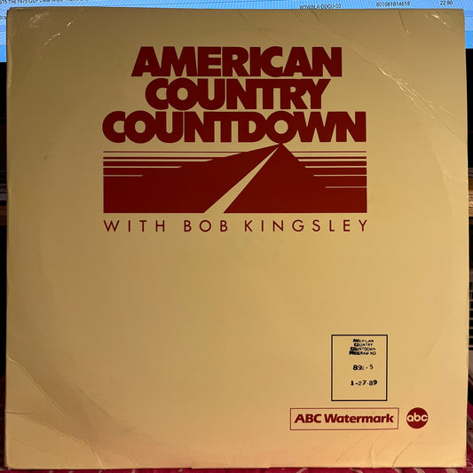 Various American Country Countdown 1-27-89 891-5 4xLP Near Mint (NM or M-) Excellent (EX)