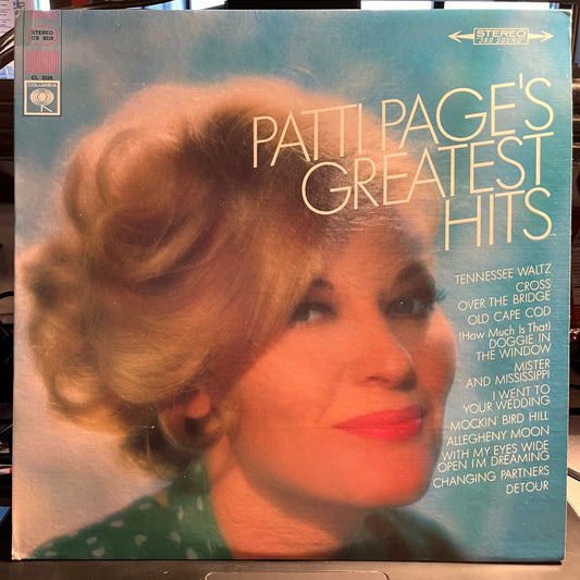 Patti Page Greatest Hits LP Near Mint (NM or M-) Near Mint (NM or M-)