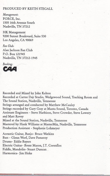 Drive (CASSETTE) | Near Mint (NM) Near Mint (NM) - COUNTRY / USED *NEAR MINT*