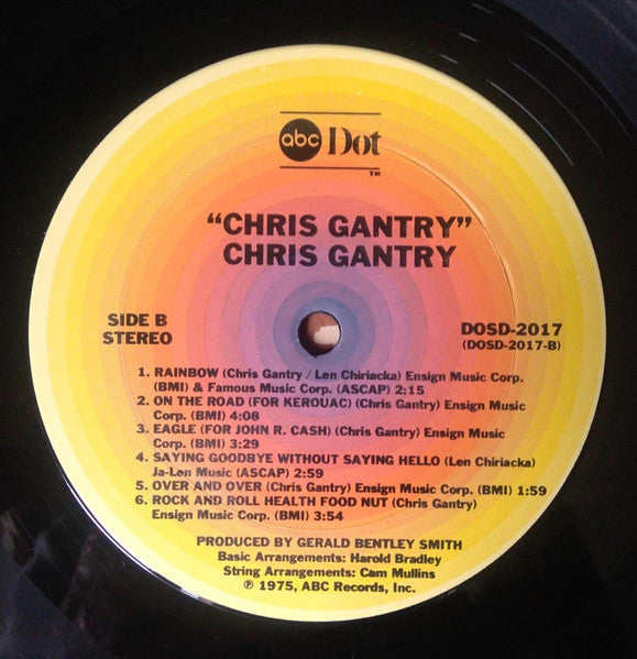 Chris Gantry (VINYL) | Near Mint (NM) Excellent+ (EX+) - COUNTRY / USED *NEAR MINT*
