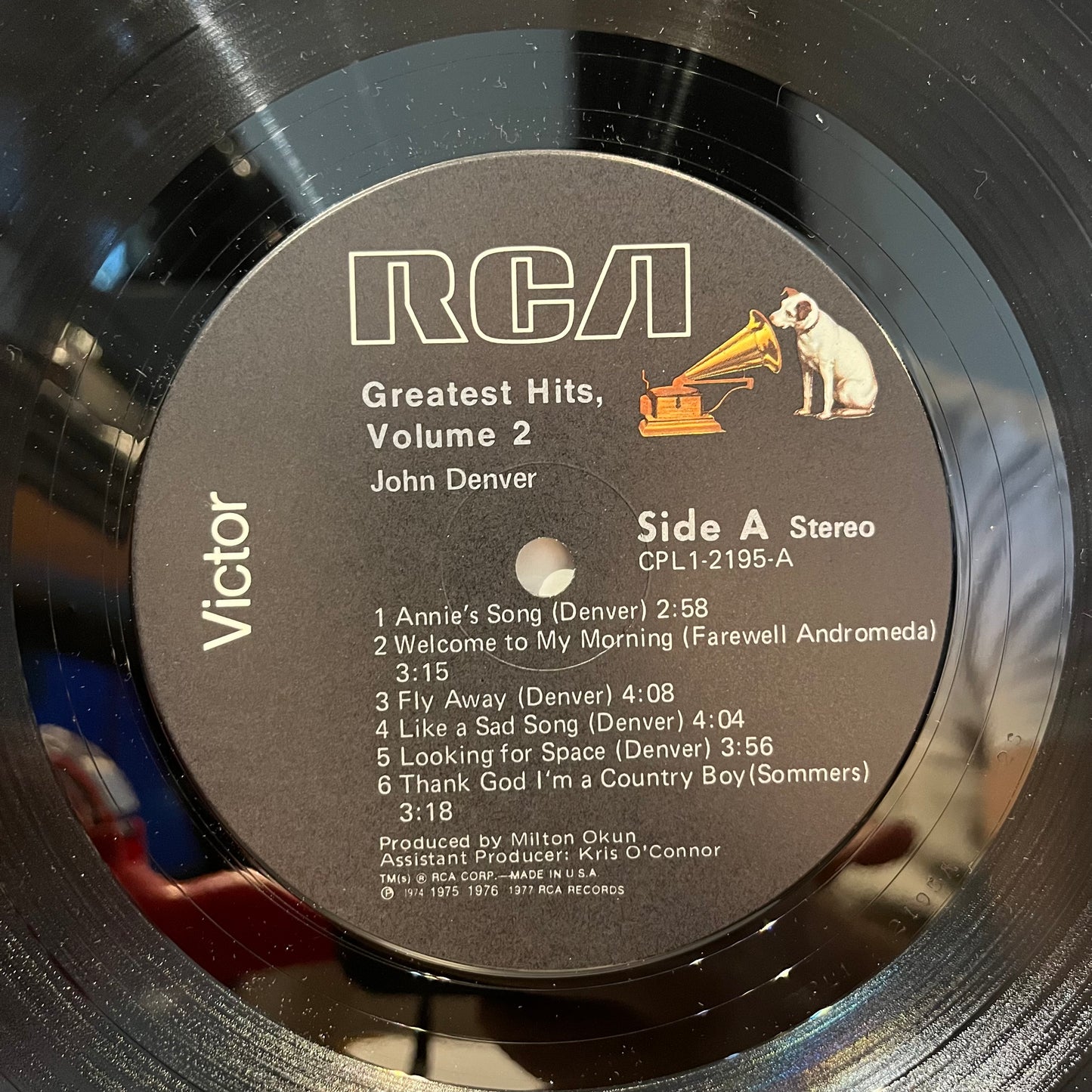 John Denver John Denver's Greatest Hits, Volume 2 LP Near Mint (NM or M-) Near Mint (NM or M-)