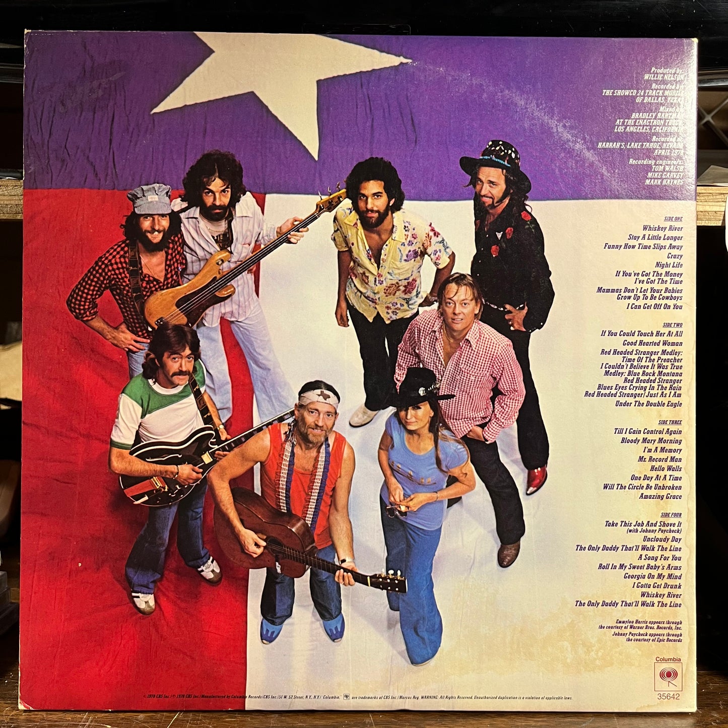 Willie And Family Live (2xVINYL) | Near Mint (NM) Excellent+ (EX+) - COUNTRY / USED *NEAR MINT*