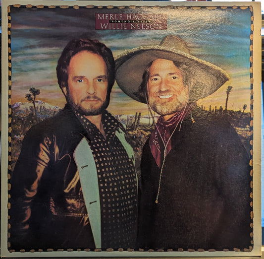 Merle Haggard Poncho & Lefty *CARROLLTON* LP Near Mint (NM or M-) Near Mint (NM or M-)
