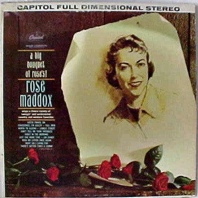 Rose Maddox A Big Bouquet Of Rose's LP Very Good Plus (VG+) Very Good (VG)