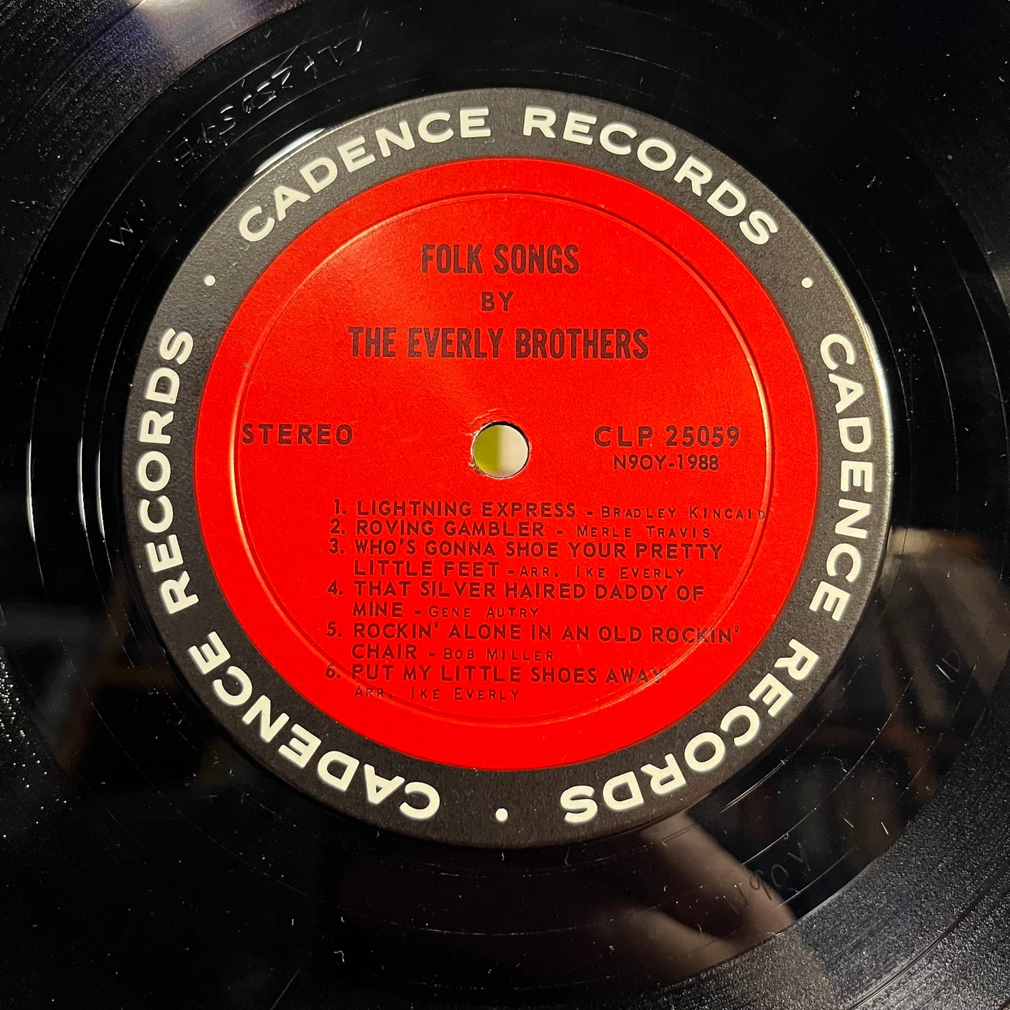 Folk Songs By The Everly Brothers *SHRINK* | Very Good Plus (VG+) Near Mint (NM)