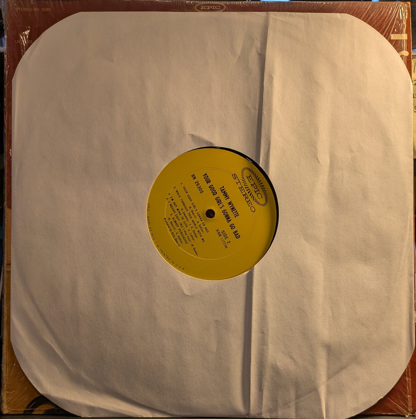 Your Good Girl's Gonna Go Bad (VINYL) | Very Good (VG) Excellent+ (EX+) - COUNTRY / USED *VERY GOOD*