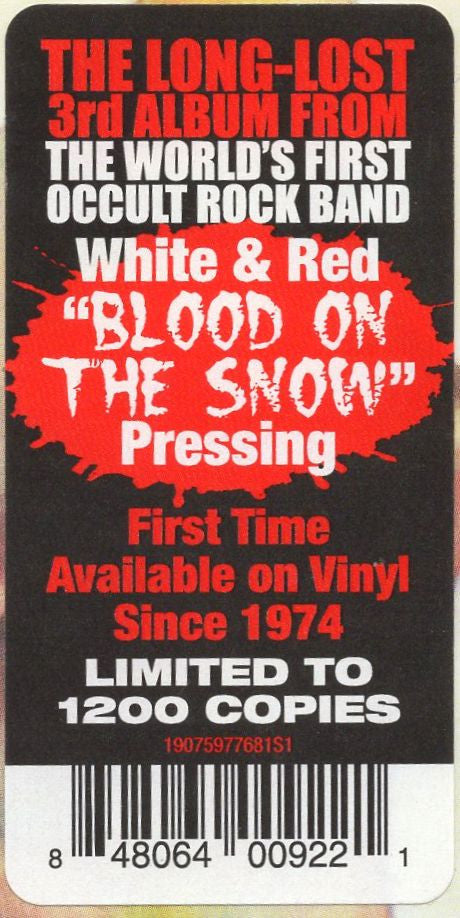 Blood On The Snow | Mint (M) Mint (M)