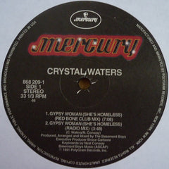 Crystal Waters Gypsy Woman (She's Homeless) Mercury 12", RP Mint (M) Generic
