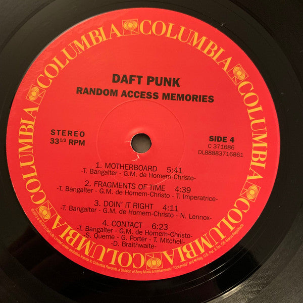 Random Access Memories | Mint (M) Mint (M) - HOUSE *SEALED*