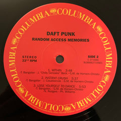 Daft Punk Random Access Memories Columbia, Columbia 2xLP, Album, RE, RP, 180 Mint (M) Mint (M)
