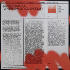 Damien Jurado Where Shall You Take Me? Secretly Canadian, Secretly Canadian LP, Album, Ltd, RE, Opa Mint (M) Mint (M)
