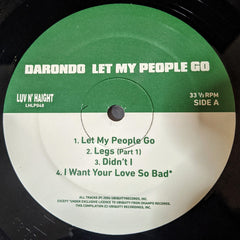 Darondo Let My People Go Luv N' Haight LP, Comp, RP Mint (M) Mint (M)