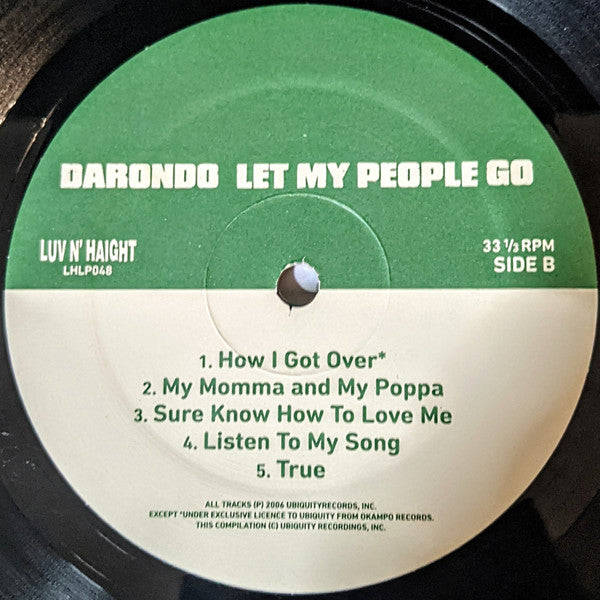 Let My People Go | Mint (M) Mint (M)