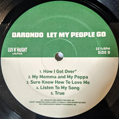 Darondo Let My People Go Luv N' Haight LP, Comp, RP Mint (M) Mint (M)