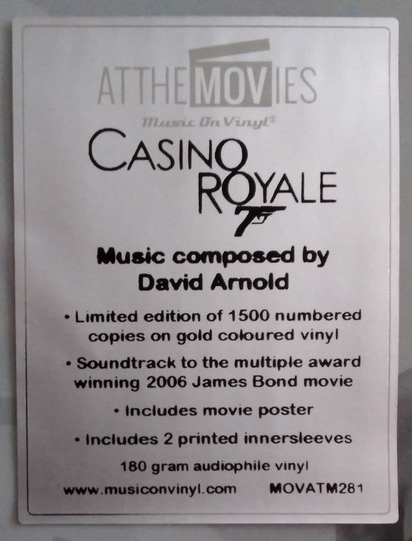 Casino Royale (Original Motion Picture Soundtrack) | Mint (M) Mint (M) - SOUNDTRACK *SEALED/COLOR*