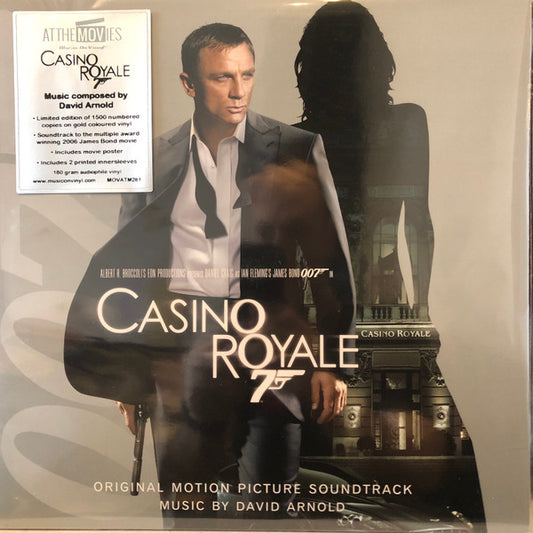 David Arnold Casino Royale (Original Motion Picture Soundtrack) Sony Classical, Music On Vinyl 2xLP, Album, Dlx, Ltd, Num, RE, Gol Mint (M) Mint (M)