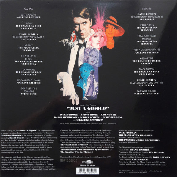 Just A Gigolo (The Original Soundtrack) | Mint (M) Mint (M)