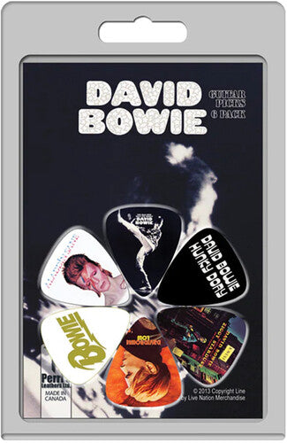 David Bowie - Perri's - David Bowie - Legend - Guitar Picks (6 Pack) |