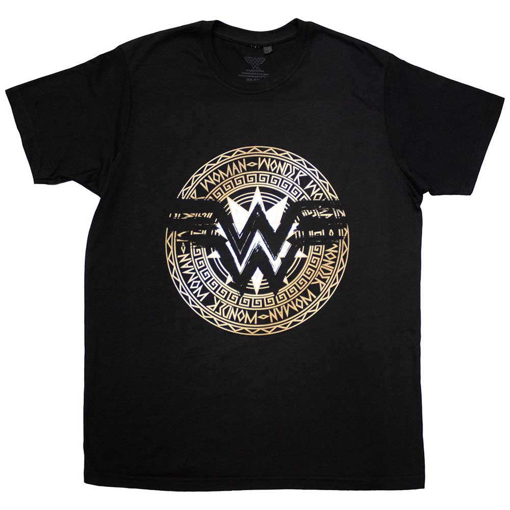 Wonder Woman Gold Circle | Black