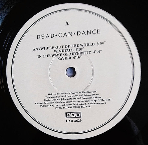 Dead Can Dance Within The Realm Of A Dying Sun 4AD LP, Album, RE, RM, RP Mint (M) Mint (M)