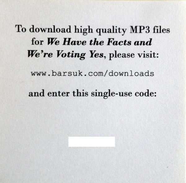 We Have The Facts And We're Voting Yes | Mint (M) Mint (M)