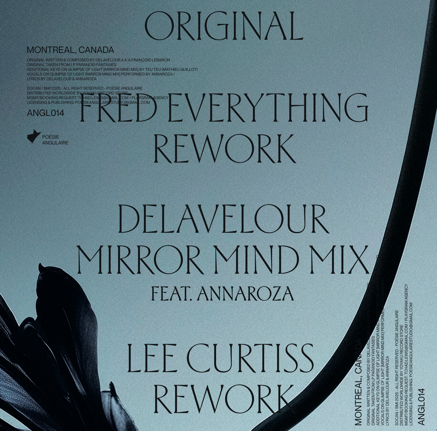 (PRESALE 6/1/26) Glimpse Of Light (Fred Everything & Lee Curtiss Reworks) (YELLOW VINYL) | Mint (M) Mint (M) - DEEP HOUSE *NEW/COLOR*