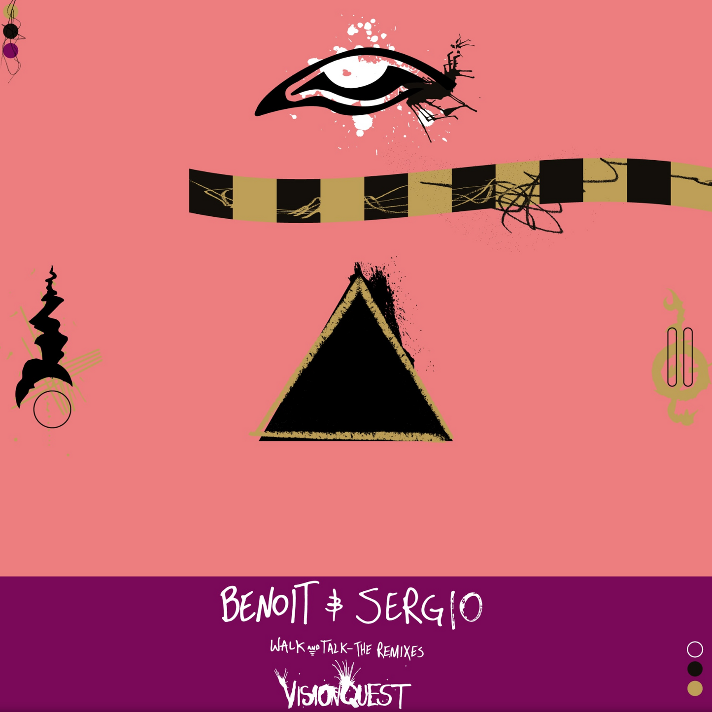 Benoit & Sergio - (PRESALE 8/16/26) Walk and Talk – The Remixes (VINYL 12" Visionquest VQ092 2026) | - DEEP HOUSE *NEW*
