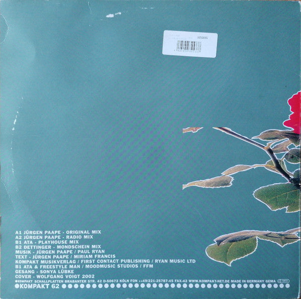 So Weit Wie Noch Nie (VINYL - DAMAGED SEE DESCRIPTION) | Mint (M) Mint (M) - DEEP HOUSE *NEW*